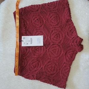 Zara Crochet Shorts